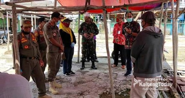 Tim Gugus Tugas Covid-19 Perketat Pengawasan Pasar di Pulang Pisau