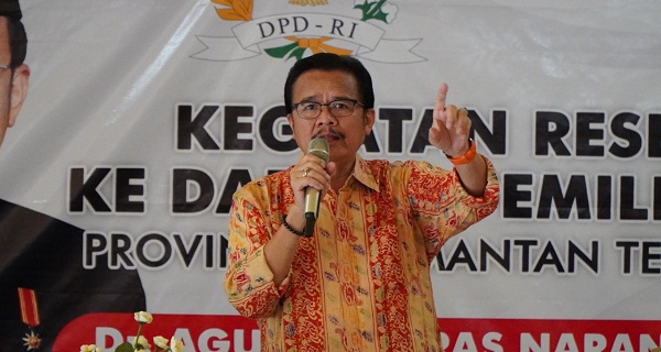 Teras Narang Dorong Masyarakat Kalteng Ikut Perbaiki UU Pilkada