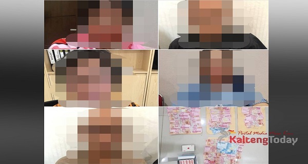 Asik Berjudi Dalam Kamar, Dua Oknum PNS Diciduk Polisi Bersama Tiga Rekannya
