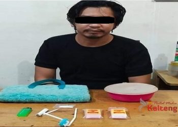 Aparat Gerebek Rumah di Jalan Kalimantan, 2,54 Gram Sabu Disita