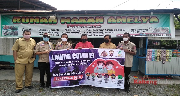 Dinas Sosial Kapuas Terus Lakukan Sosialisasi Pemutusan Rantai Covid- 19