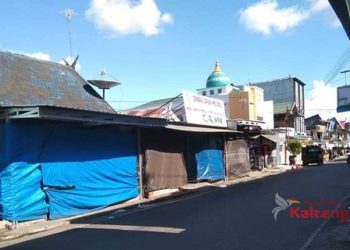 Blusukan Ke Pasar Disdagperinkop Kapuas Sosialisasi PSBB