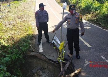 Warga Diingatkan Jangan Ngebut Ketika Masuk Wilayah Kota Puruk Cahu