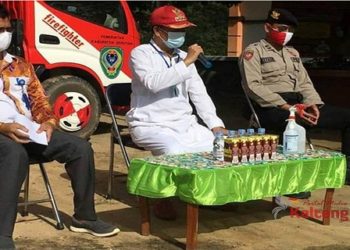 Diterik Matahari, Bupati Seruyan Bahas Bansos Dengan Kades Se-Kecamatan Batu Ampar