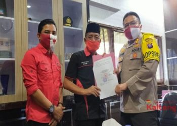 DPC PDIP Kotim Juga Laporkan Aksi Pembakaran Bendera Partai Ke Polisi