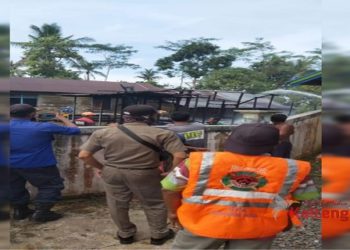 Ludes Terbakar, Rumah warga Kapuas Menyisakan Tonggaknya Saja