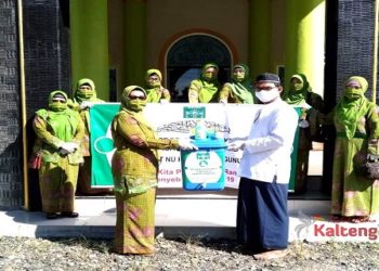 Muslimat NU Kabupaten Gumas Bantu Tangani COVID-19