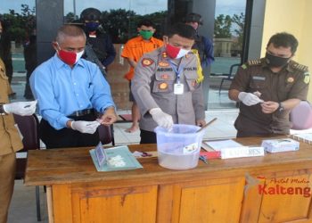 Polres Seruyan Kembali Musnahkan Barbuk Sabu