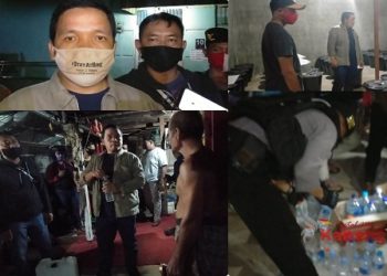 Rumah Kakek Penjual Ciu Ilegal Digerebek Polisi