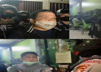 Langgar Protokol Kesehatan, Belasan Pemuda Asik Main Game di Warnet Dibubarkan Polisi