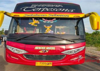 Dokumen Tak Jelas, Bus Rombongan Pekerja Asal Jawa Di Tolak Masuk Palangka Raya