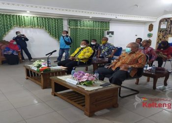 Bupati Pulang Pisau Ikuti Rapat Daring Bersama Menko Perekonomian RI