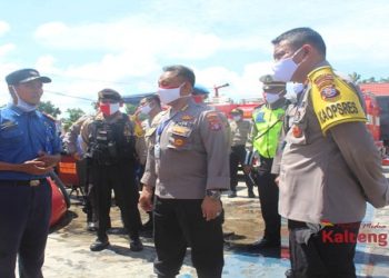 Tim Rayonisasi Korwil 3 Polda Kalteng Sambangi Polres Seruyan