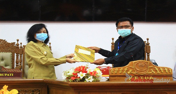 DPRD Pulang Pisau Lakukan Rapat Paripurna Tentang Pertanggungjawaban APBD 2019