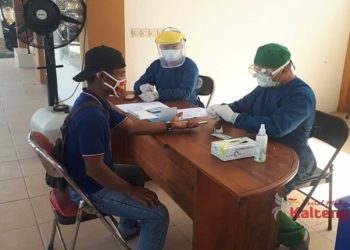 Tujuh Pedagang Ikan Pulang Pisau Jalani Rapid Test