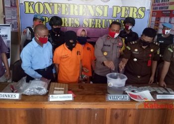 Polres Seruyan Kembali Musnahkan Barbuk Sabu