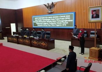 6 Fraksi Sepakat Terima Pertanggungjawaban Pelaksanaan APBD Pemkab Mura 2019
