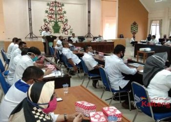 Disnakertran Pulang Pisau dan Tim PKP2 Trans RI Tinjau Lokasi Food Estate