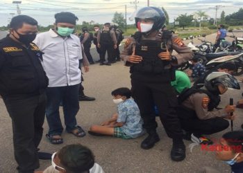 Marak Balapan Liar Sekitar Bandara Cilik Riwut, 17 Pelaku di Garuk Polisi