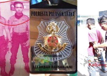 Ngakunya Anggota Penyidik Polda Kalteng, Ternyata Karyawan Rental Mobil