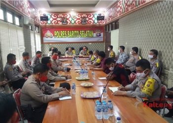 Ke Buntok Wakapolda Kalteng Lihat Kesiapan Hadapi Pilkada Serentak Dan Karhutla
