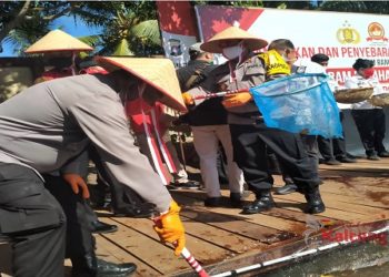 Polda Kalteng Budidayakan Tanaman Sayur dan Ikan Lele