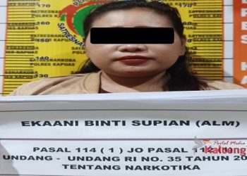 IRT Kedapatan Kantongi Sabu di Pelabuhan Kapuas-Bahaur