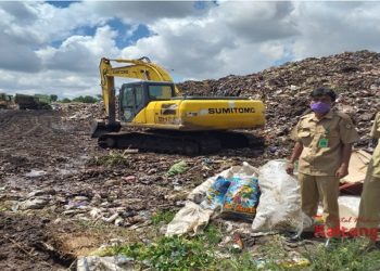 100 Ton Sampah Per hari Masuk TPA Kotim