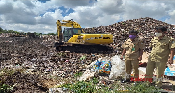 100 Ton Sampah Per hari Masuk TPA Kotim
