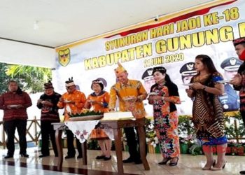 Peringati Hari Jadi Ke-18, Pemkab Gumas Gelar Syukuran Sederhana