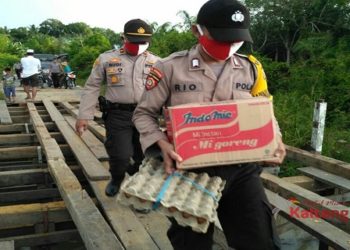 Purnawirawan Polri Dapat Bantuan Polsek Hanau