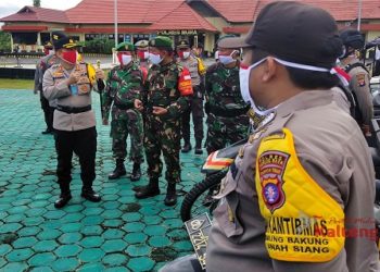 Polres Mura Bersama TNI Berkomitmen Siap Cegah Karhutla
