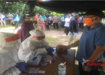 Akibat Open House Lebaran, 128 Warga Tumbang Tahai Harus Rapid Test
