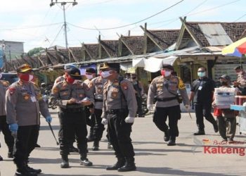 Kapolda Kalteng: Pedagang Pasar Besar Harus Gunakan Sistem Ganjil Genap