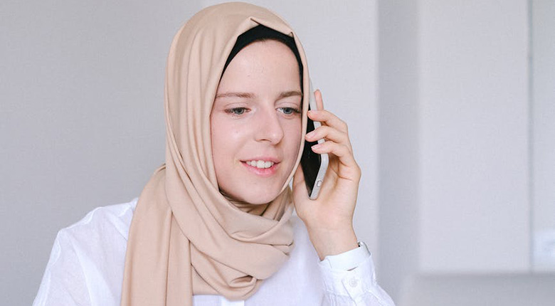 tutorial hijab pashmina selempang