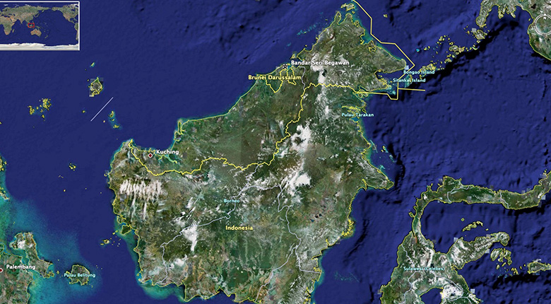 Pulau Kalimantan Pulau Terbesar di Indonesia