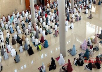 Gelar Sholat Idul Adha, Warga Pulang Pisau Patuhi Protokol Kesehatan