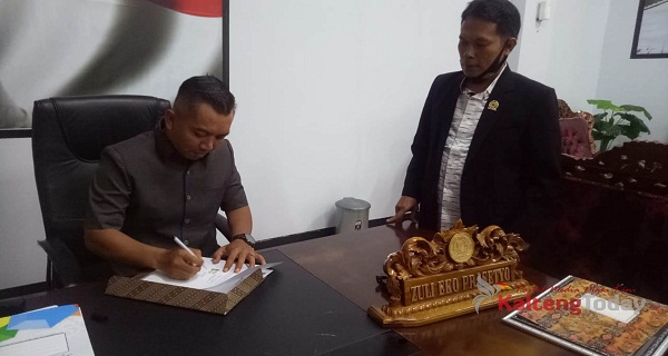 Ketua DPRD Seruyan Beri Dukungan Seruyan Tuan Rumah HPN Kalteng 2021