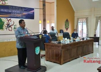 Bupati Pulang Pisau Pimpin Rapat TEPRA