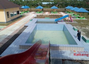 Tunggu Pandemi Berakhir, Kolam Renang Di Bangun Harja Baru Beroperasi.
