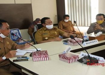 Bupati Pimpin Rapat Terbatas Terkait Rencana Kedatangan Presiden RI