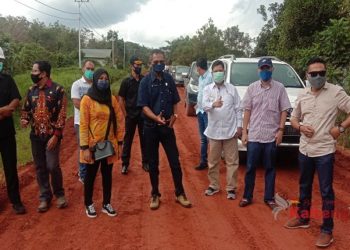 Dikeluhkan Warga, Komisi IV DPRD Kotim Cek Lokasi Jalan Tanah Mas