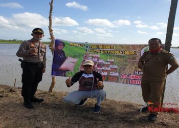Polsek Jaya Karya Kotim Dukung Kedaulatan Pangan Nasional