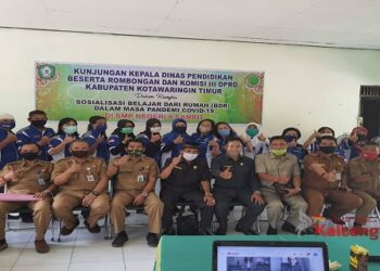 Komisi III DPRD Kotim Pantau Pola Belajar Dirumah
