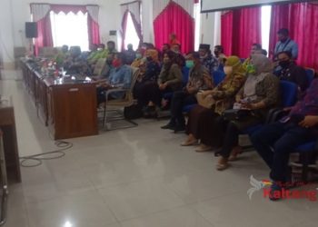 Membahas Penanganan Covid-19, DPRD dari Kalsel ini Kunjungi DPRD Barsel