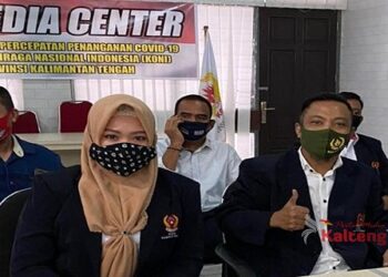KONI Kalteng Hadiri Rapat Virtual Bahas Kesiapan Peliputan PON Papua 2021