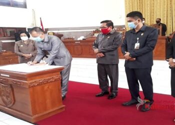 KUA-PPAS APBD Gumas 2021 Disepakati Bersama