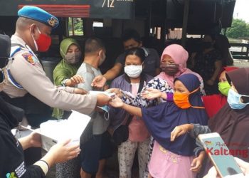 Pedagang Pasar Saik Pembuang Hulu Dapat Arahan Tentang New Normal