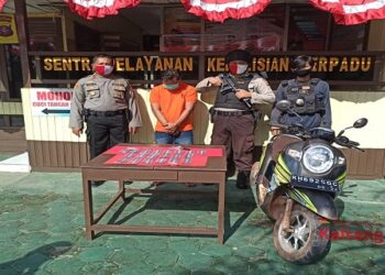 Hendak Edarkan Ratusan Pil Zenith, Warga Kotim Ditangkap Polsek Hanau