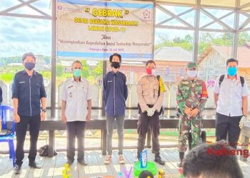 GenBI Kalteng Lakukan Program Sosial Bantu Warga Terdampak Covid-19